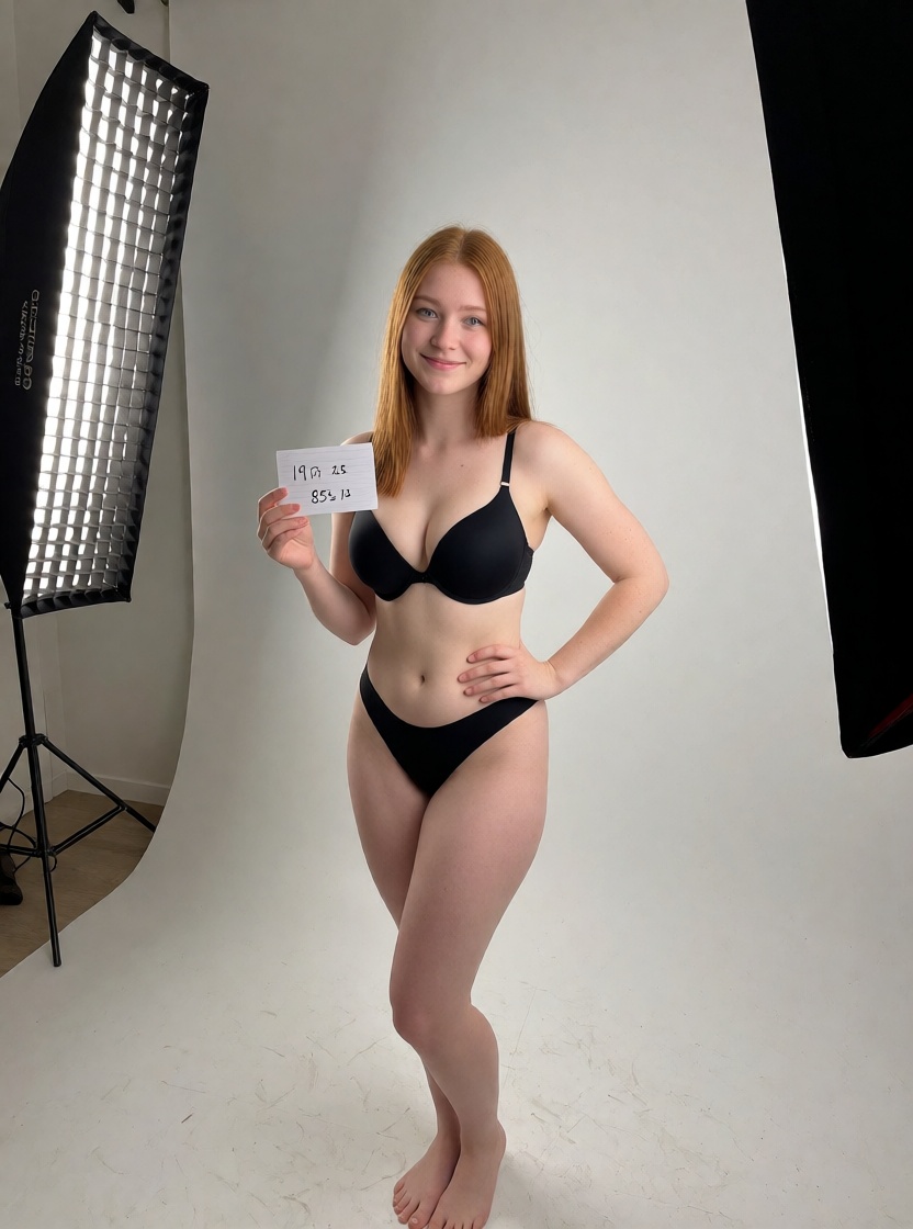 Nsfw ai redhead adult verification portrait hd photo