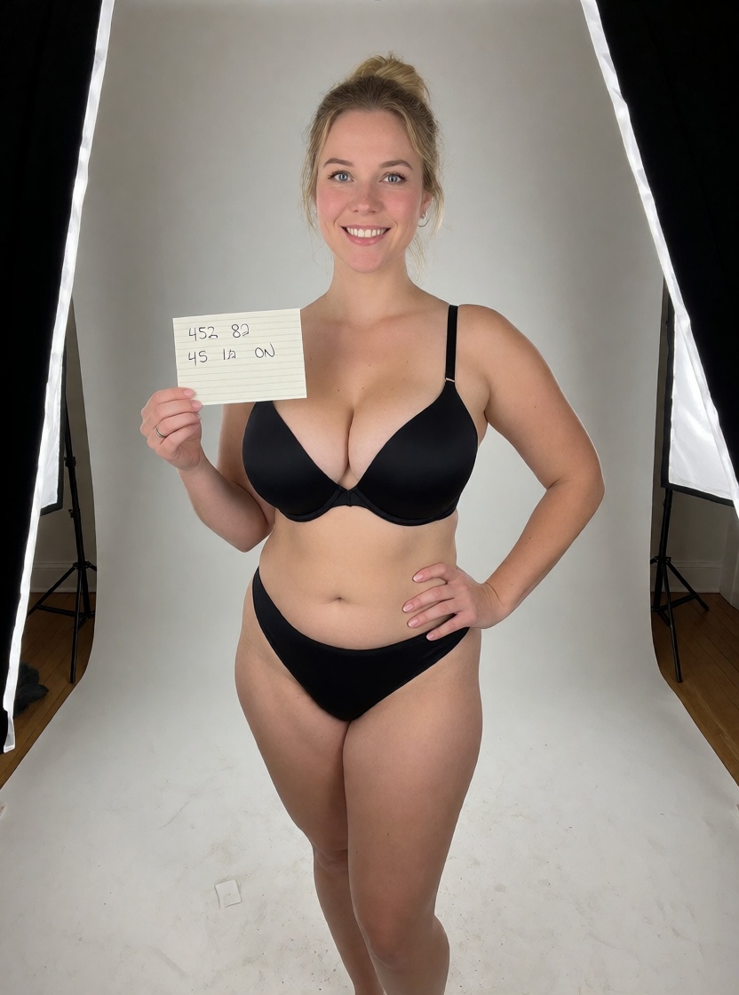 Free ai blonde milf lingerie portrait 4k