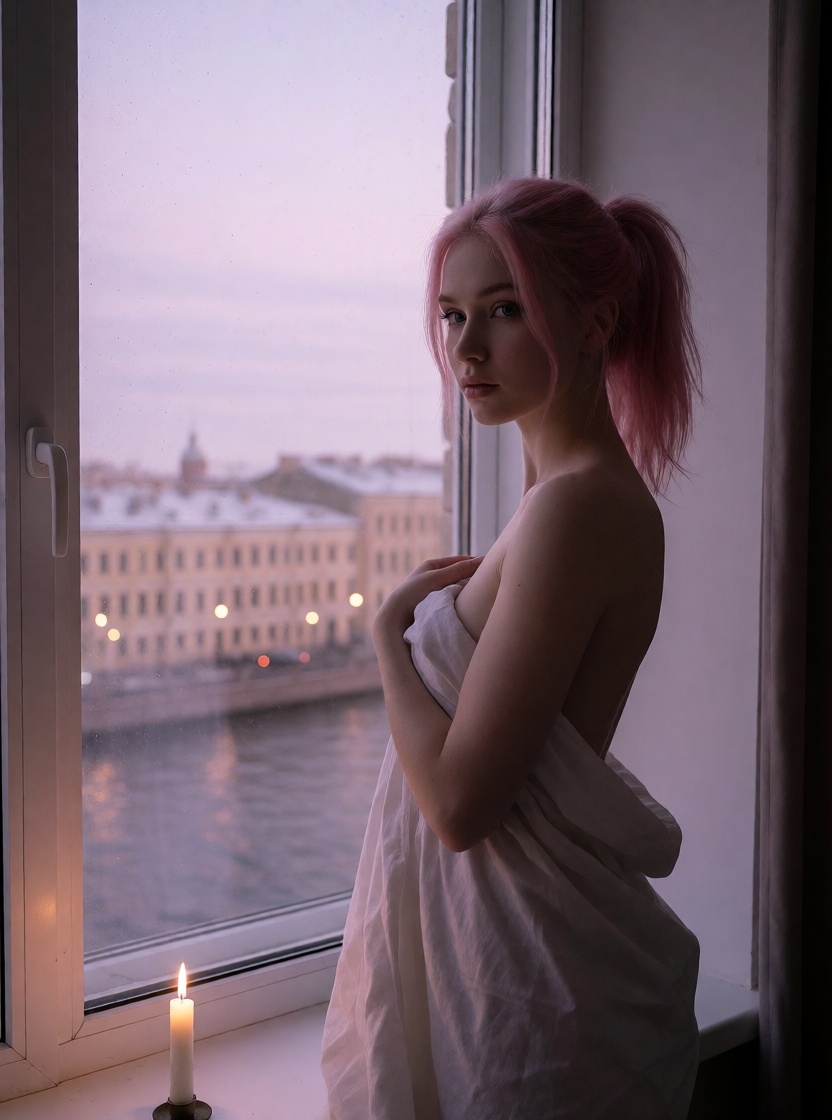 Nsfw ai solo saint petersburg window nude full body shot
