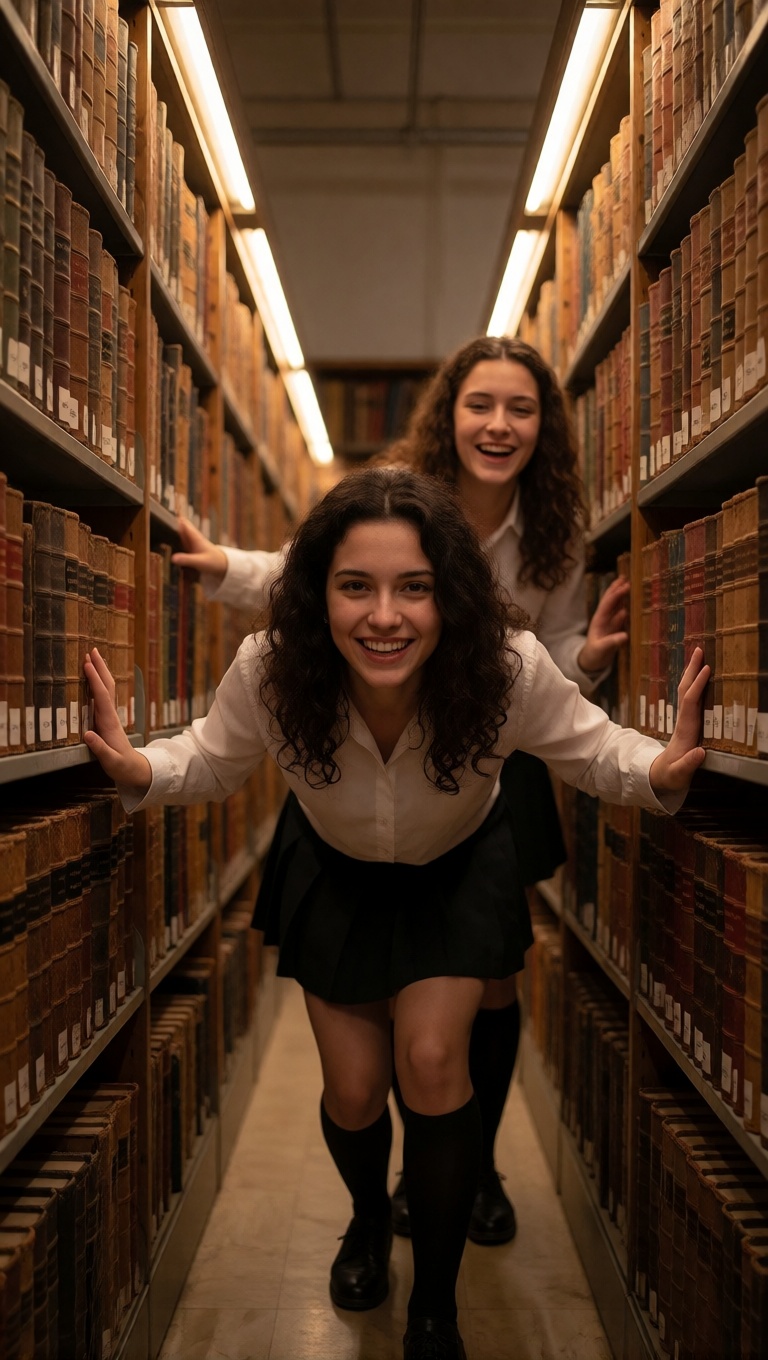 Best ai pov adults sex in library photorealistic