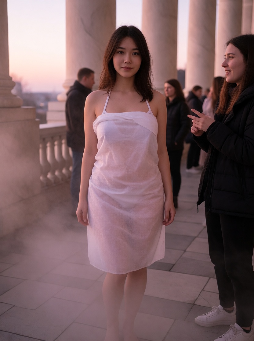 Free ai asian woman spa sheet dawn high detail