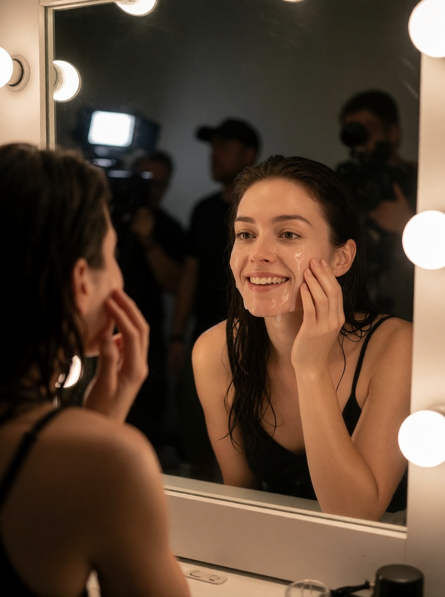 Ai porn adult woman mirror cumshot high detail