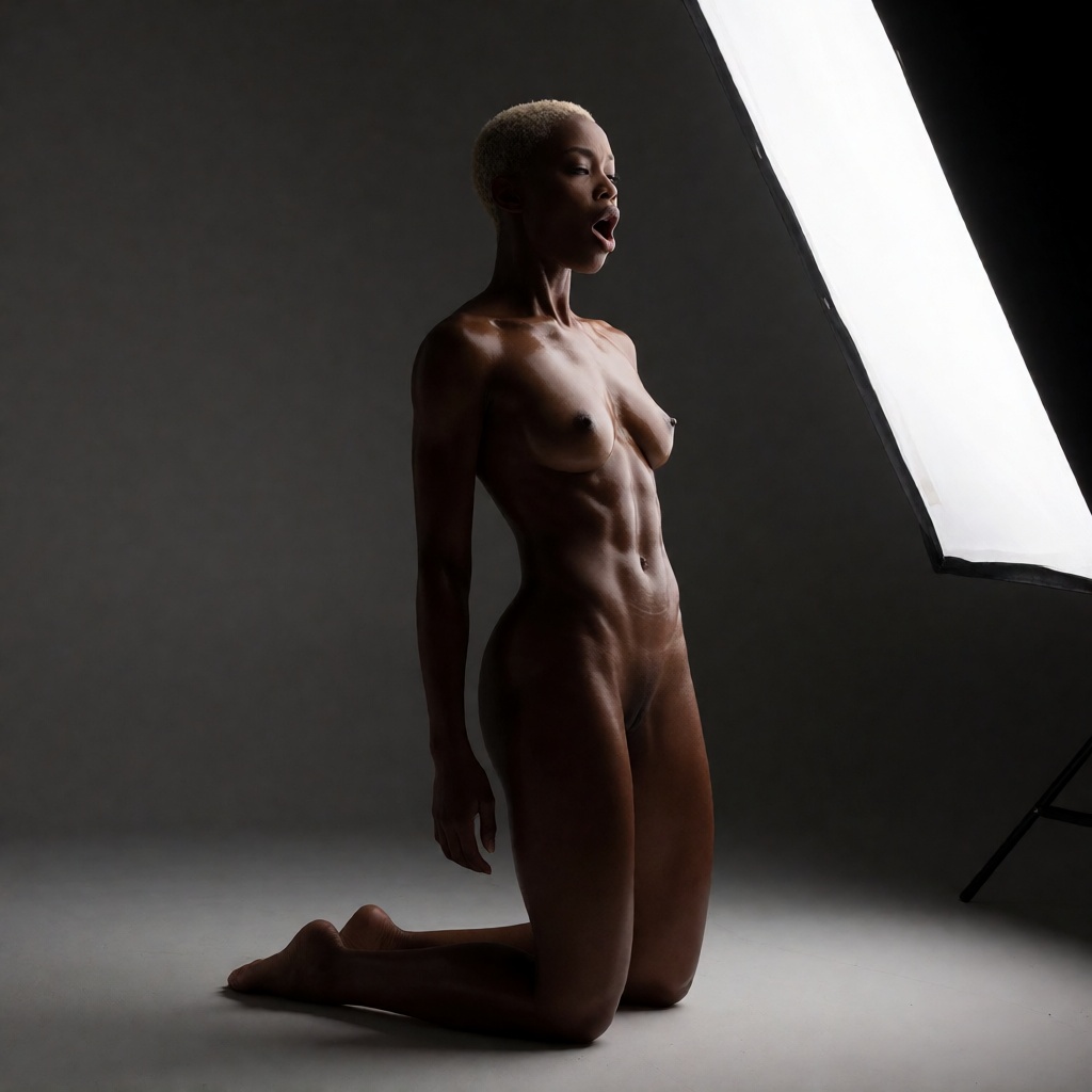 Nigerian Woman Studio Climax