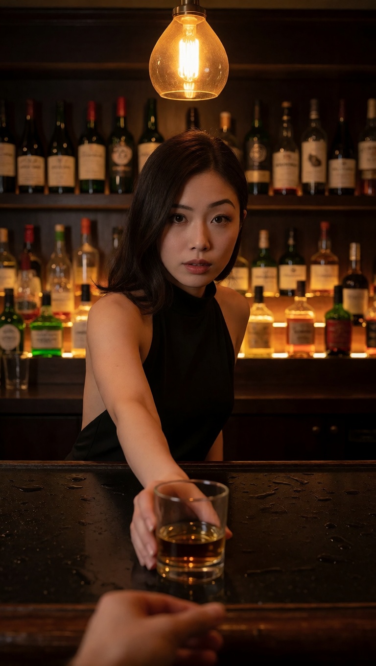 Japanese Woman Bar POV