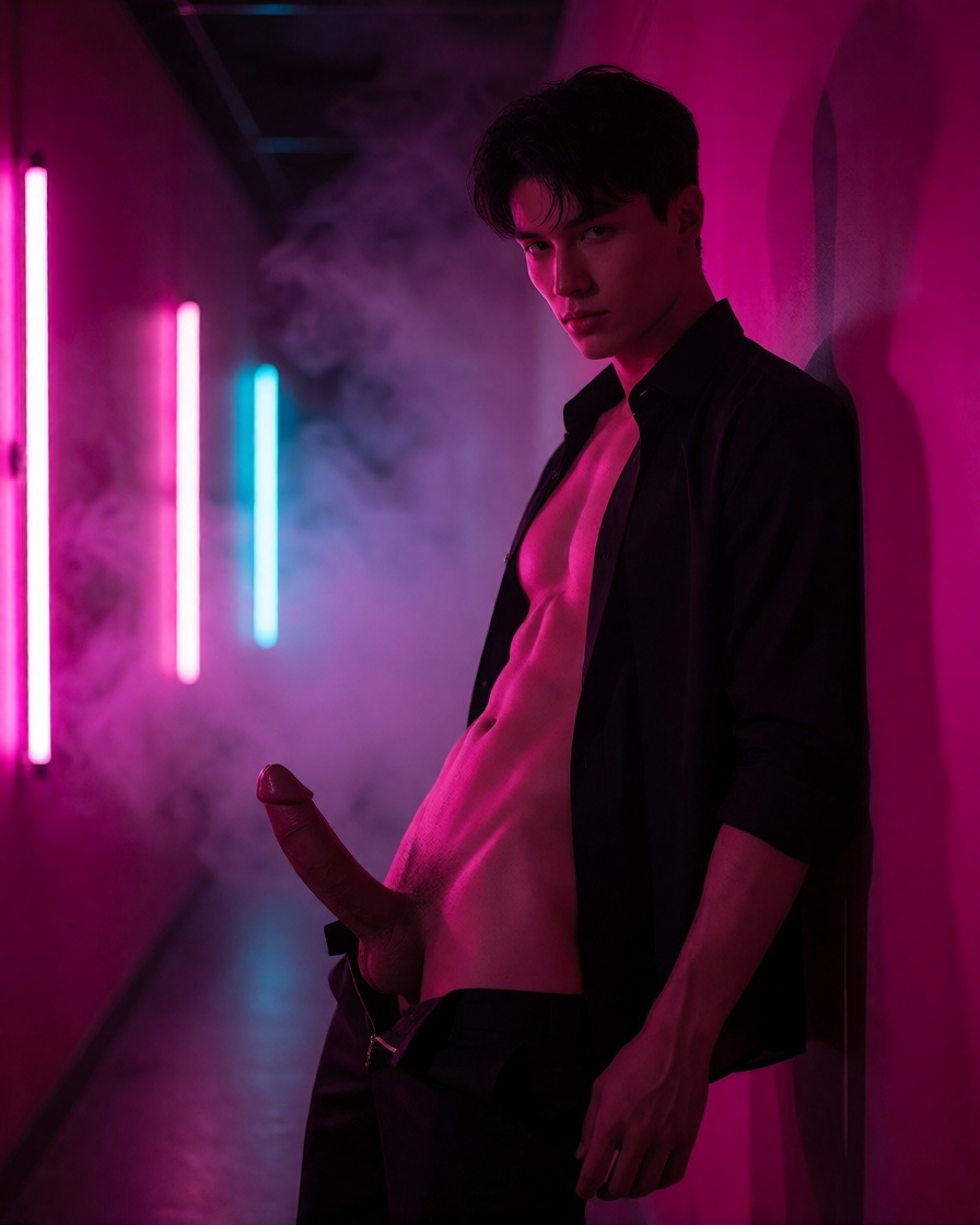 Best ai korean man solo masturbation photorealistic