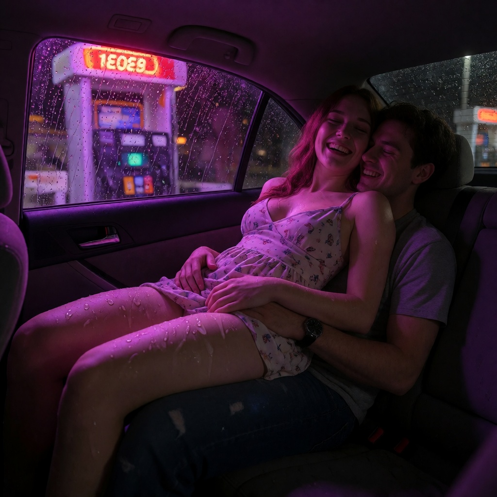 Adults Car Backseat Straddle